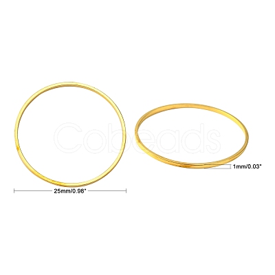 Brass Linking Rings EC18725MM-G-NF-1