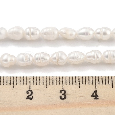 Natural Cultured Freshwater Pearl Beads Strands PEAR-P062-03A-1