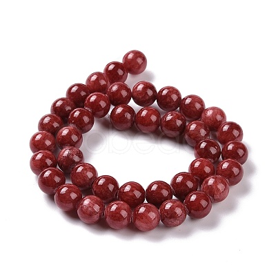 Natural Persian Jade Beads Strands G-D434-4mm-08-1