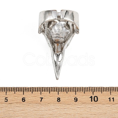 Alloy Cuff Rings RJEW-D328-01A-AS-1