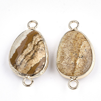 Natural Picture Jasper Links connectors X-G-S344-02I-1