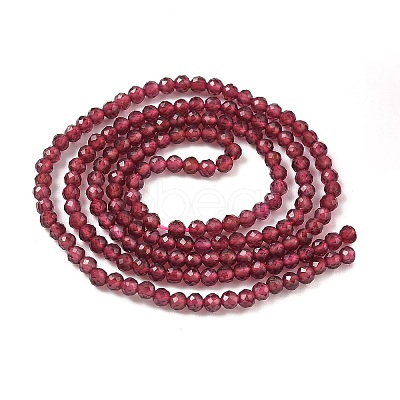 Natural Garnet Beads Strands G-RM241221-A3-1