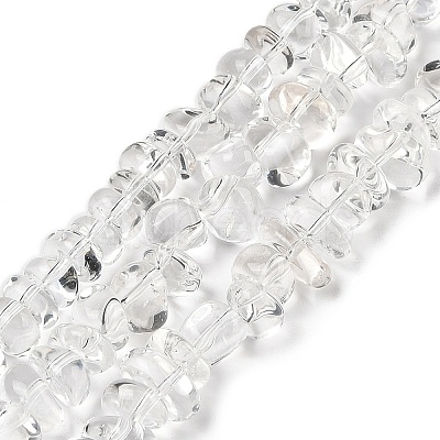 Natural Quartz Crystal Beads Strands G-H085-A01-01-1