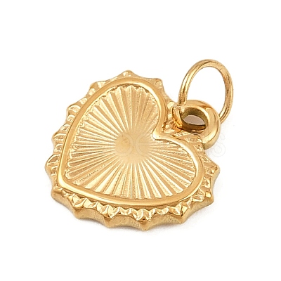 304 Stainless Steel Pendants STAS-K307-02D-G-1
