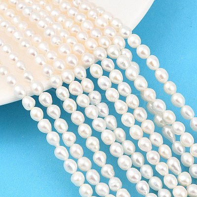 Natural Cultured Freshwater Pearl Beads Strands PEAR-D003-01A-1