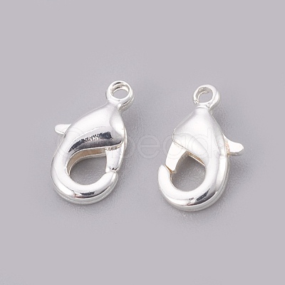 Brass Lobster Claw Clasps KK-T014-121S-1