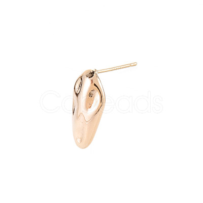 Brass Earring Findings X-KK-S356-441-NF-1