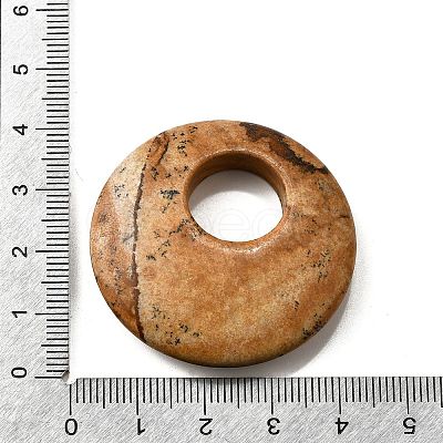 Natural Picture Jasper Pendants G-F708-05K-1