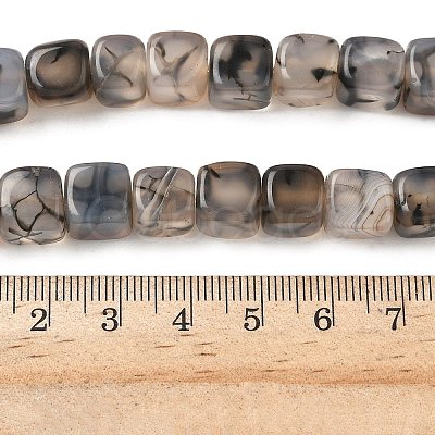 Natural Dragon Veins Agate Beads Strands G-G177-E10-05-1