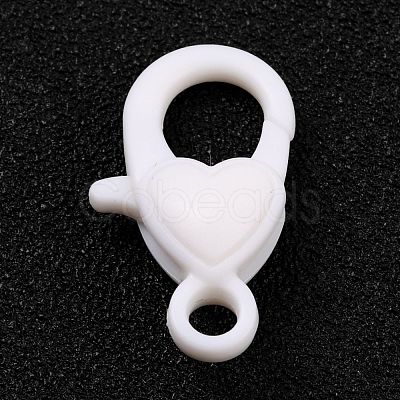 Plastic Lobster Claw Clasps PALLOY-F017-01B-1