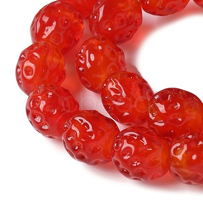 Handmade Lampwork Beads Strands LAMP-Z011-01E-1