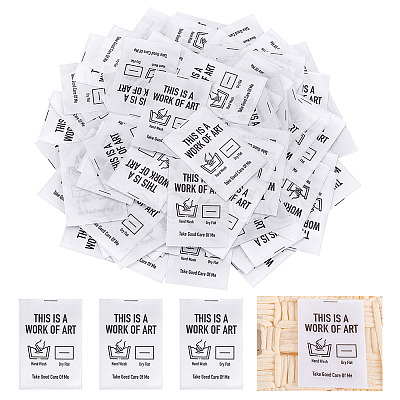 Woven Crafting Craft Labels SENE-WH0007-09-1