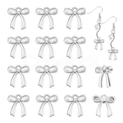 16Pcs Brass Micro Pave Clear Cubic Zirconia Charms KK-UN0003-50P-1