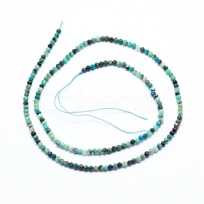 Natural Chrysocolla Beads Strands G-G823-13-2.5mm-1