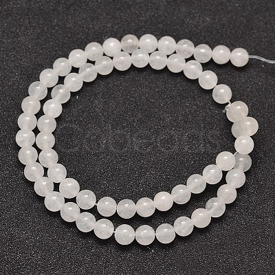 Natural Malaysia Jade Bead Strands X-G-A146-6mm-A29-1
