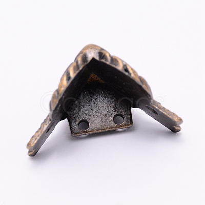 Zinc Alloy Box Corner Protectors FIND-WH0060-18AB-RS-1