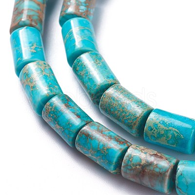 Natural Imperial Jasper Bead Strands G-P444-04G-1