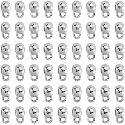 400Pcs CCB Plastic Tube Bails CCB-SC0001-28P-1