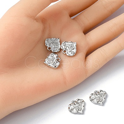 Alloy Crystal Rhinestone Pendants FIND-YW0001-90-1