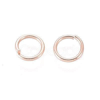 304 Stainless Steel Open Jump Rings STAS-O098-01RG-15-1