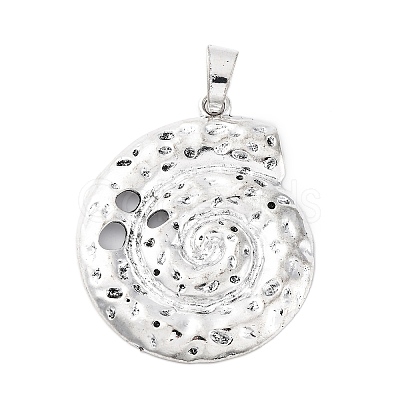 Tibetan Style Alloy Big Pendants PALLOY-S195-01A-AS-1