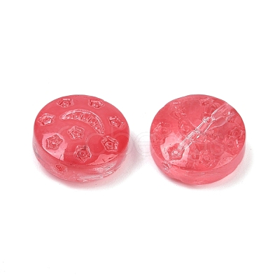 Transparent Glass Beads DGLA-E004-09C-1