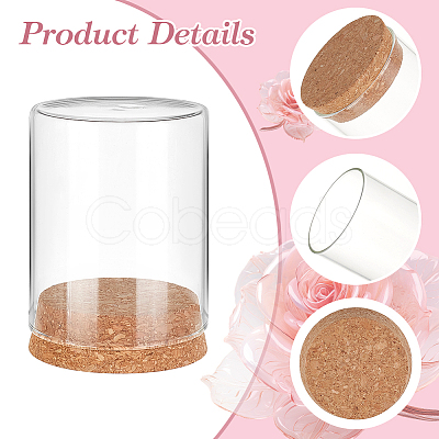 Empty Glass Jar AJEW-WH0083-46B-1
