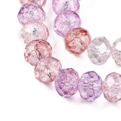 Transparent Glass Beads Strands GLAA-T023-6mm-A03-1