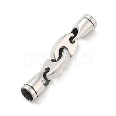 304 Stainless Steel Interlocking Clasps STAS-V008-24P-1