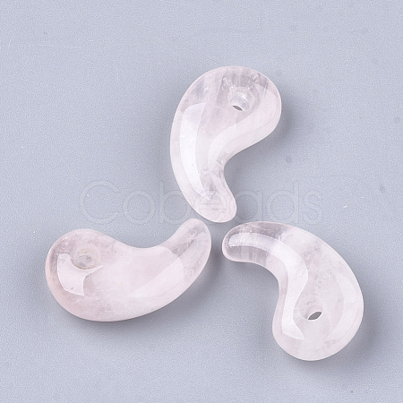 Natural Rose Quartz Pendants X-G-S294-07D-1