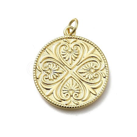 Brass Pendants KK-C090-41G-02-1