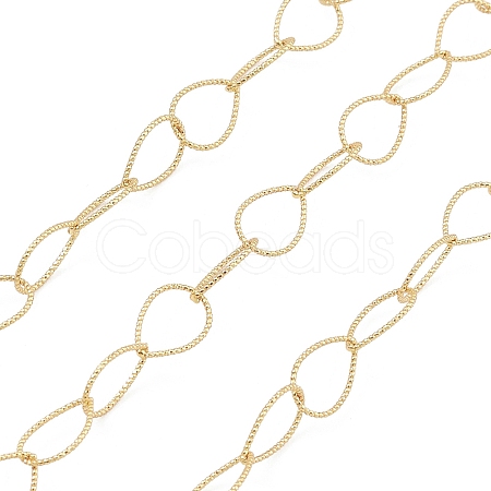 Brass Hollow Rhombus Link Chains CHC-M025-03G-1