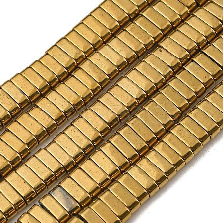 Electroplated Non-magnetic Synthetic Hematite Beads Strands G-C106-B02-12A-1