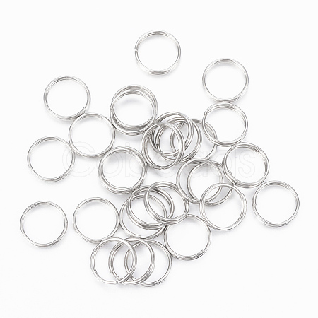 Tarnish Resistant 304 Stainless Steel Split Rings A-STAS-H413-04P-D-1