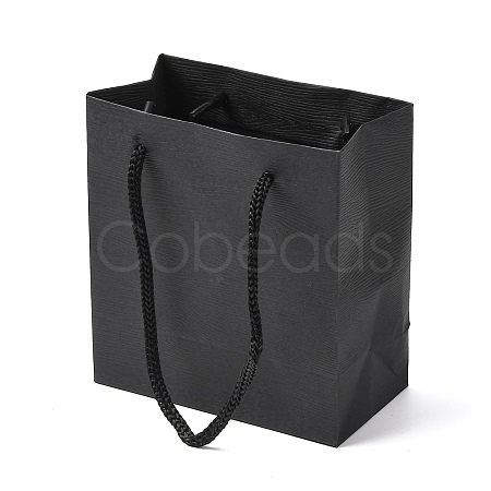 Rectangle Paper Gift Storage Bags with Rope Handles LS-ABAG-A011-01A-1