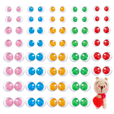 80Pcs 40 Styles Glass Doll Craft Eyes DIY-PH0030-60-1
