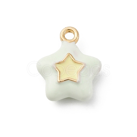 Alloy Enamel Charms ENAM-E362-08E-1