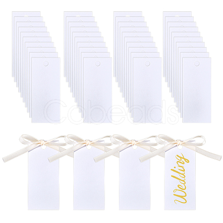 100 Sets Blank Paper Gift Tags CDIS-ME0001-02C-1