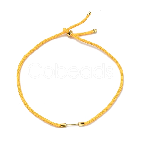 Adjustable Nylon Cord Necklace Making KK-CBACFA2-02G-28-1
