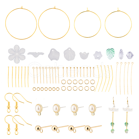 DIY Bohemia Earring Making Kit DIY-AR0003-03-1
