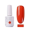 15ml Special Nail Gel, for Nail Art Stamping Print, Varnish Manicure Starter Kit, Orange Red, Bottle: 34x80mm