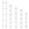 5 Pairs 5 Styles Stainless Steel Corset Busk FIND-CL0002-01-1