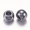 Tibetan Style Alloy European Beads X-K08T4052-2