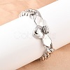 304 Stainless Steel Chain Bracelets LS-BJEW-D379-18P-4