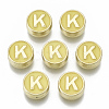 Alloy Enamel Beads ENAM-S122-028K-NR-1