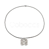 Non-Tarnish 201 Stainless Steel Pendant Necklaces NJEW-M212-01B-P-2