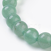 Natural Green Aventurine Beads Strands X-G-G099-6mm-17-3