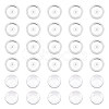 Unicraftale 50Pcs 201 Stainless Steel Plain Edge Bezel Cups STAS-UN0050-58-1