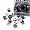 160Pcs 4 Styles Craft Acrylic Beads MACR-YW0002-74-2