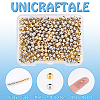Rack Plating Brass Beads KK-UN0003-16A-5